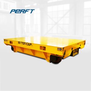 150t Anti Explosion Flat Transfer Cart Heavy Load Electric Ferry