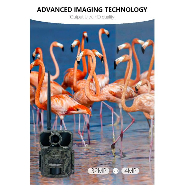 IP65 Waterproof 4G Trail Camera