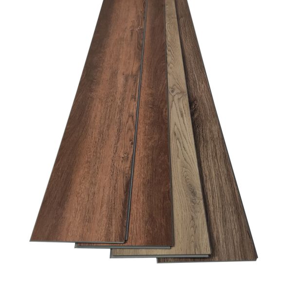 Handscaped Waterproof Flooring SPC Hybrid Icegrey with Attached Acoustic