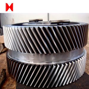 Wholesale Angular Straight Bevel Module 20 Steel Helical Double Ring Gear from china suppliers