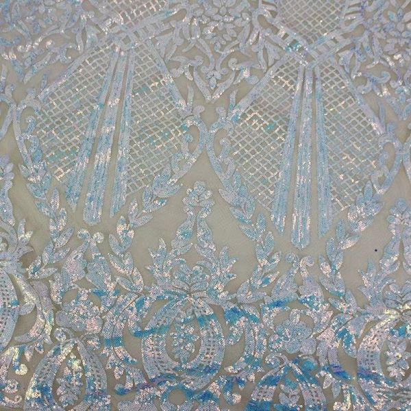 Different Color Stretch Sequin Fabric used for dressing