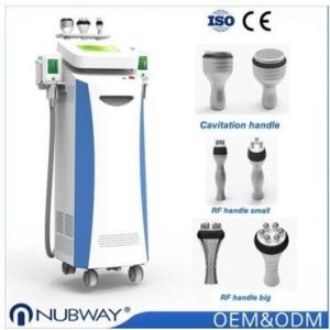 China Semiconductor / wind / water cooling 5 cryo treatment handles cooling cryolipolysis fat freeze slimming machine on sale