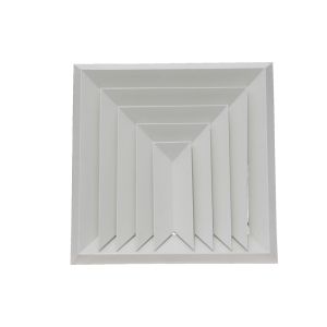 HVAC Ventilation System Anodized Square Ceiling Air Diffuser