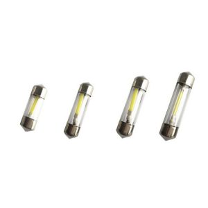 COB LED Car reading lamp festnoon hot selling blue/warm /white three color