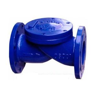 Wedge Ductile Iron Swing Check Valve DN15 ~ DN600 , Rubber Disc Check Valve