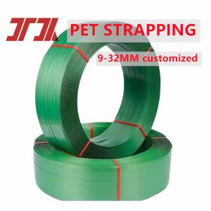 Customized Polyester PET Pallet Packing Plastic Steel Strapping Rolls Strips For