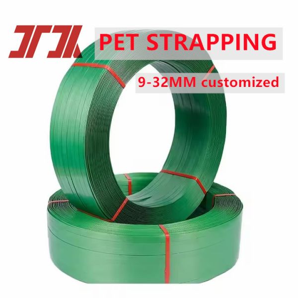 Customized Polyester PET Pallet Packing Plastic Steel Strapping Rolls Strips For