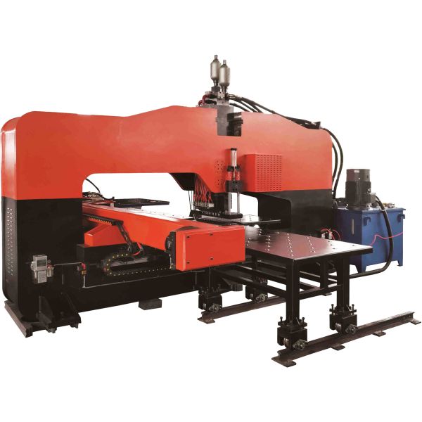 25mm Steel Plate Sheet Metal Cnc Punching Machine 120HPM