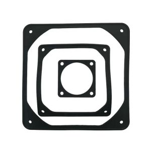 Wholesale Customized Silicone Rubber Square Flat Gasket With Perforated Edges from china suppliers