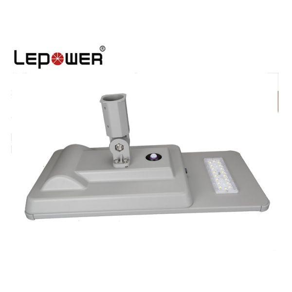 Energy Saving Solar Led Street Lamp SMD5050 LED Chips Adjustable With Sensor