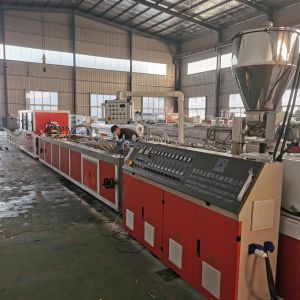 High Output 100-120KG/H PVC Shutter Profile Extrusion Machine