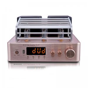 Wholesale Integrated Stereo Hybrid Vacuum Tube Audio Amplifier With Subwoofer Output MIC Output from china suppliers