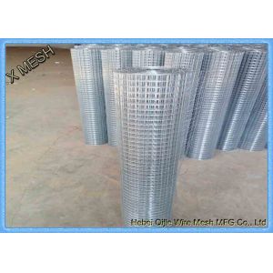 Wholesale Industrial Aviary 1" Electro / Hot Dipped Galvanized Welded Wire Mesh from china suppliers