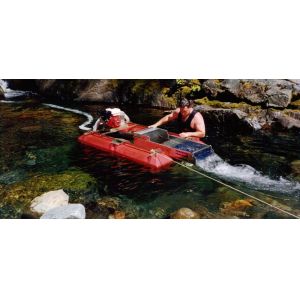 15m3/H,25Kw Power, 4m Length ,Steel,Mini Rotary Movable,Gold collection boat