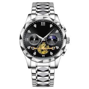 Time Display Metal Wristwatch With Fashionable Style And Function