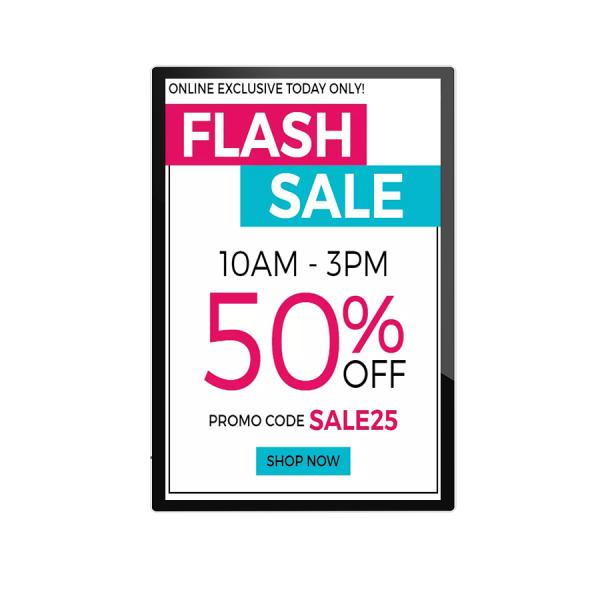 75 Inch Interactive Digital Signage with Touch Screen Wall-Mounted for Education