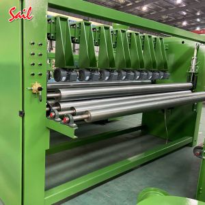 China Sail nonwoven roll fabric slittling and cutting machine
