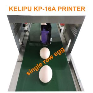 Easy Operation Egg Industrial Inkjet Barcode Printers , HP Continuous Ink