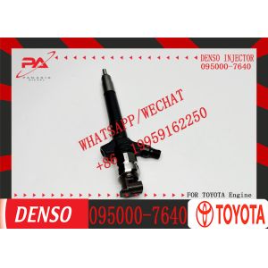 095000-7640 Common Rail Fuel Injector For TOYOTA 2AD-FTV 23670-0R170 23670-0R120