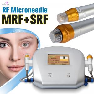 China Two Handles RF Fractional Microneedling Machine Skin Rejuvenation Non Insulated on sale
