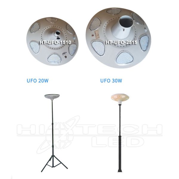 HT-SG-UFO20 20W 2000LM Portable UFO design all in one solar garden light,