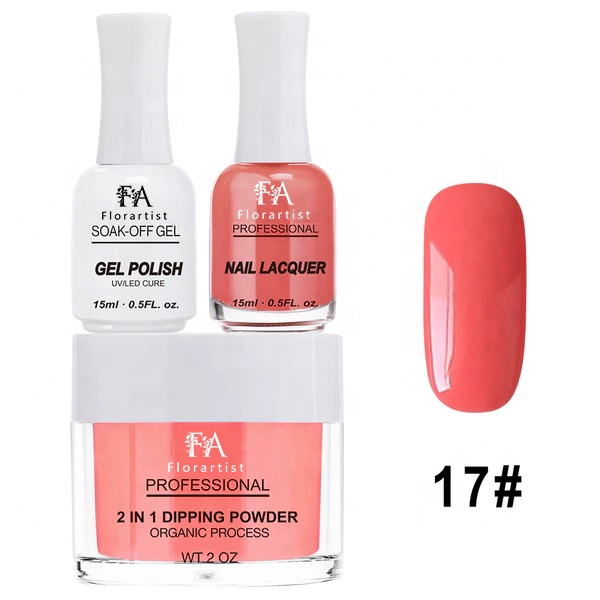 Premium Quality High Matching 3 in 1 Acrylic Powder Match Gel Polish and Nail Lacquer for Nail Art Beauty