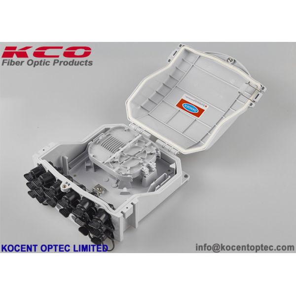 IP65 Protected 48 Ports Fiber Optic Terminal Box with ABS+PC Material for