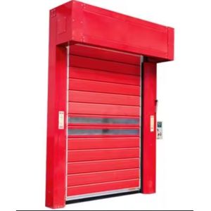 Wholesale Aluminum Transparent High Speed Spiral Door Safety Efficiency With PLC Control System Factory Direct Sale Max Speed 2m/s from china suppliers