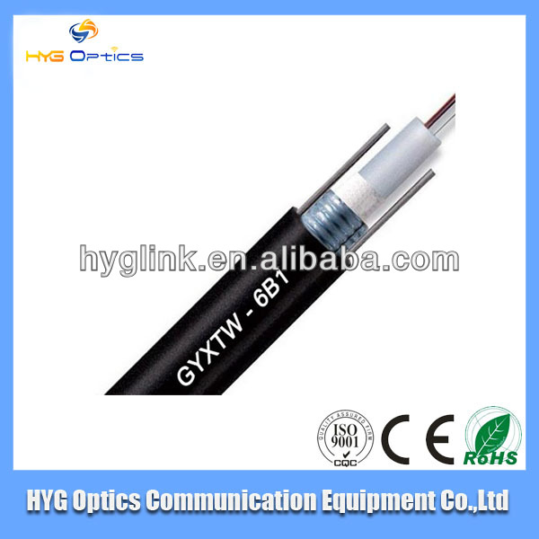 GYXTW Outdoor Fiber Cable With HDPE Sheath Water Blocking