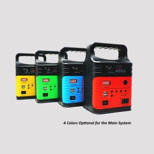 5meter Cable Solar Energy Systems Home Mini 7500mah With Radio LED Light