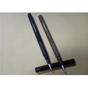 Nib Head Liquid Eyeliner Pencil Customized Color PP Plastic Logo Printing