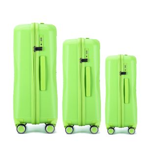 TSA Lock Green ODM Medium Hard Shell Suitcase