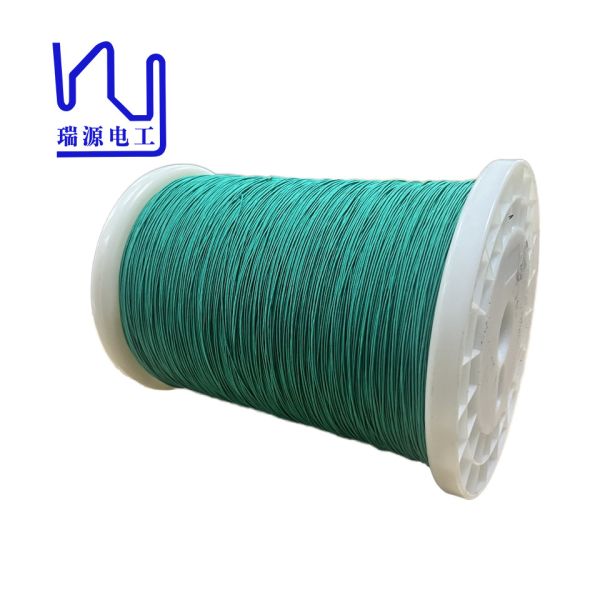 USTC-F 0.1mmx 50 Green Natural Silk Covered Litz Wire For High End Audio