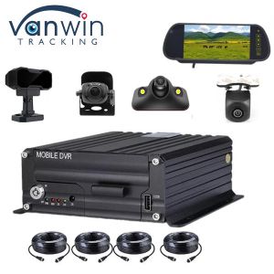 8CH 4CH 4G GPS ADAS DMS 2TB HDD SD Mobile DVR Kit AI MDVR GPS Tracking System