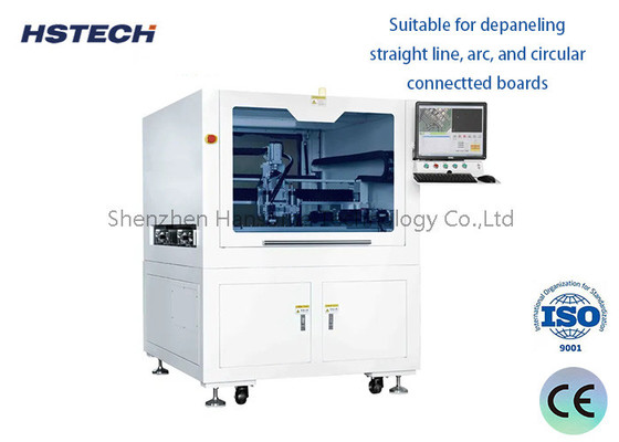 Quality High Stability PCB Router Machine with CCD Visual Aligement Hiwin Guide Tool Life Monitor for sale