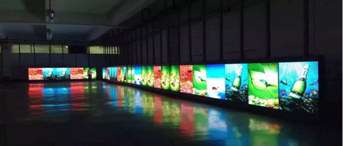 Fixed Scrolling Led Advertising Light Box Display High Refresh Rate Wifi Control
