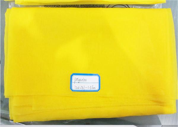 Quality Plain Weave High Accuracy Polyester Mesh Screen Used For Filtering , Custom Length for sale