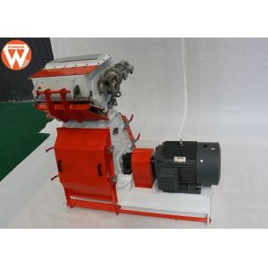 Impeller Feeder Grain Poultry Feed Mixer Grinder , Tear Circle Cattle Feed