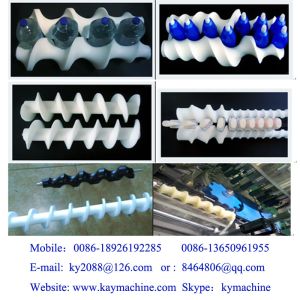 Rotators for shaped bottles Food dosing worm screws plastic screw to rotate the