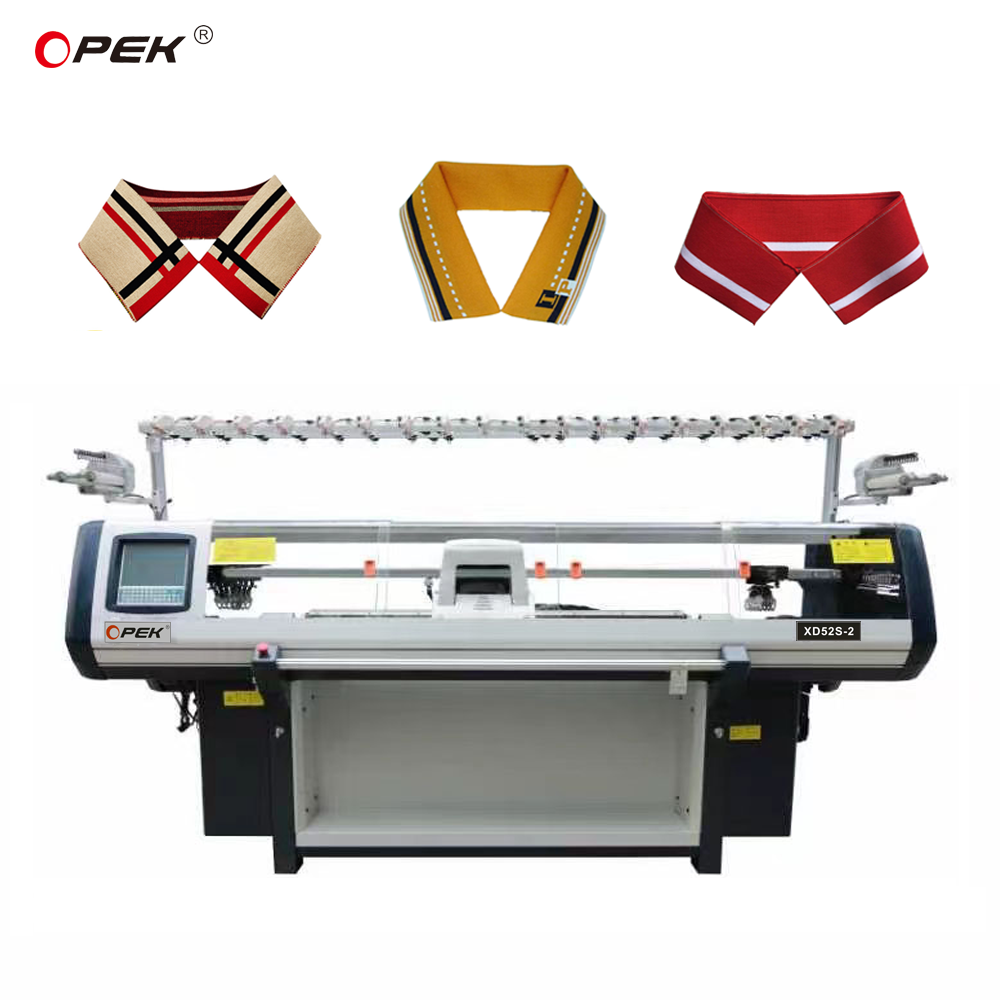 Fashion Flat Double System 52 Inch Computerized Flat Knitting Machine