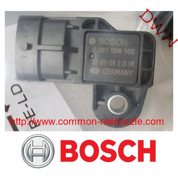 BOSCH 0281006102 Common Rail Fuel Pressure Sensor Assy Diesel Engine 006 102