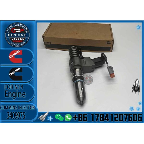 Auto Parts Common Rail Diesel Fuel Injector 3411760 3081315F 3409975 For Cummins QSN14 N14