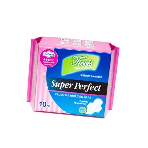 Soft Absorbent Fragrance Free Disposable Sanitary Napkins With Wings