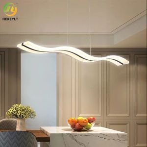 Dimmable Geometric Integrated Modern LED Chandelier 36 Watt