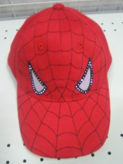 Customised red, blueTrademark / icon / logo cotton LED flashing cap / hat