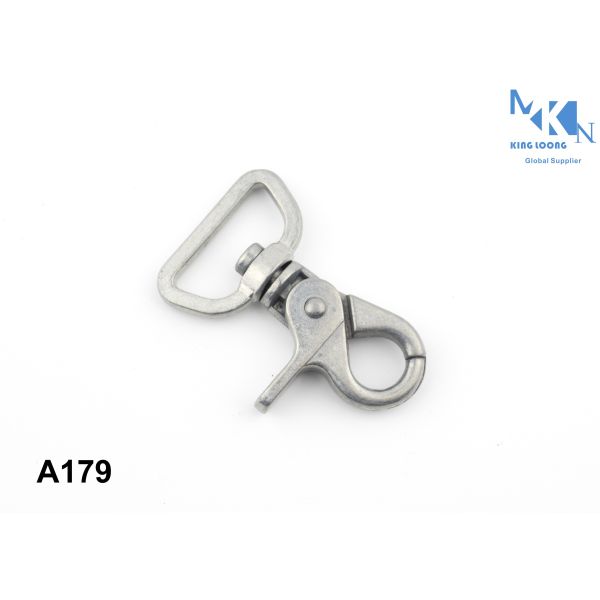 Quality Small Dog Chain Swivel Hooks / Trigger Snap Hook Zinc Alloy With Plating for sale