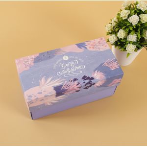 Rigid PMS Ivory Cardboard Box 400gsm Lid And Bottom Box