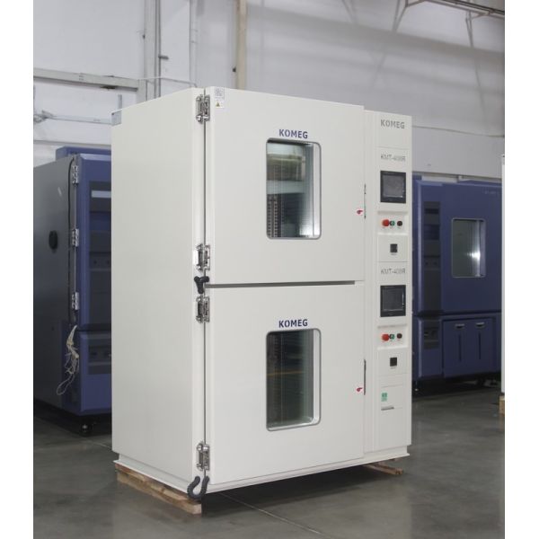 Vertical 225L Programmable Temperature Test Chamber With Double Test Space