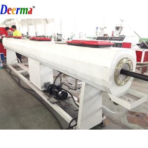 HDPE PP PE Plastic Pipe Machine Production Line With OMRON Temperature