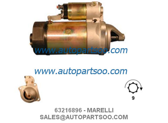 63216827 63216831 - MARELLI Starter Motor 12V 3.5KW 9T MOTORES DE ARRANQUE